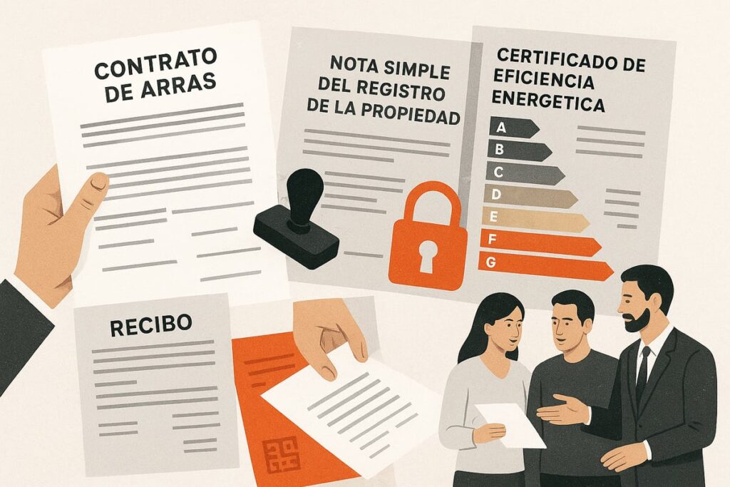 Documentación principal para la venta