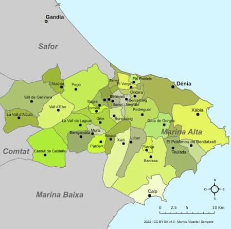 MARINA ALTA EN FOTOS